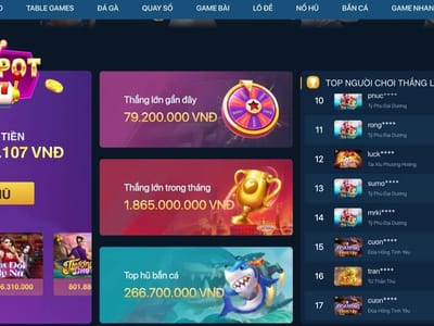 Promotions and bonuses page